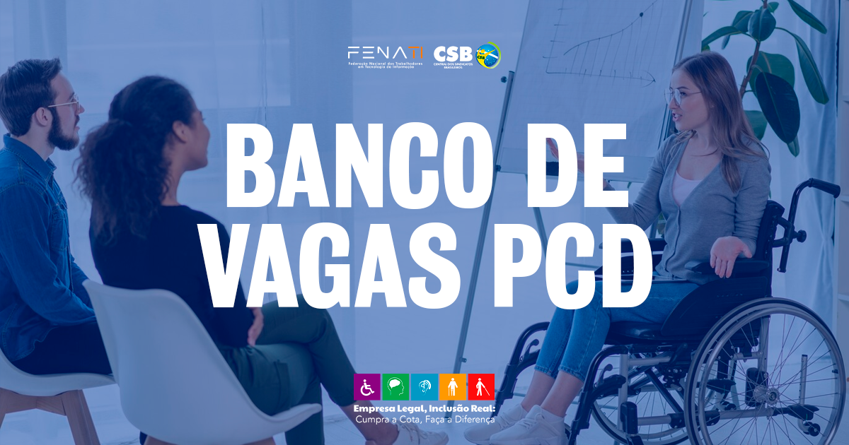 Inscreva-se no banco de vagas para PCDs da Fenati e fique mais perto do emprego