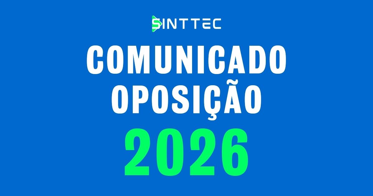Comunicado Oposição 2026