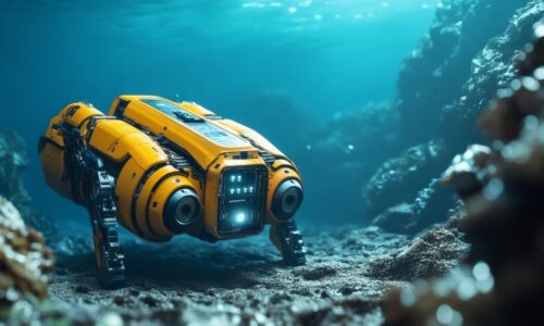 Projeto usa robôs e IA para limpar o fundo do mar e localizar minas submersas