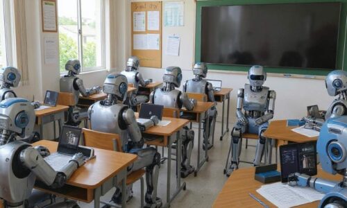 Robôs ganham ‘escolas’ e começam a ser treinados como alunos na China