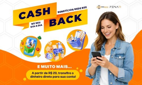 Economize nas compras do dia a dia e zere sua contribuição com cashback da Bee Fenati!