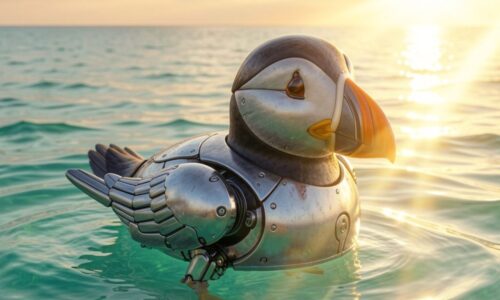 MIT cria robô que voa e nada como um papagaio-do-mar
