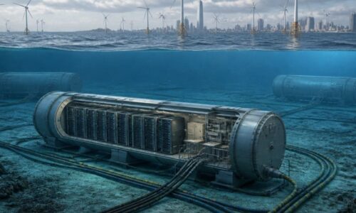 China aposta em centro de dados submerso para reduzir consumo de energia da IA