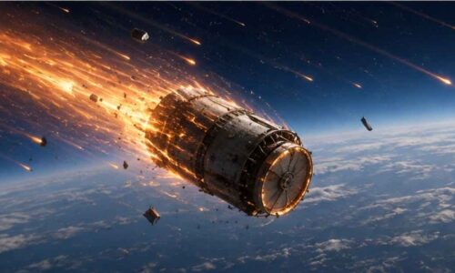 Lixo espacial volta à Terra com mais frequência e preocupa especialistas