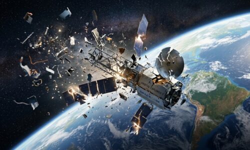 Antigo satélite militar dos EUA explode inesperadamente no espaço